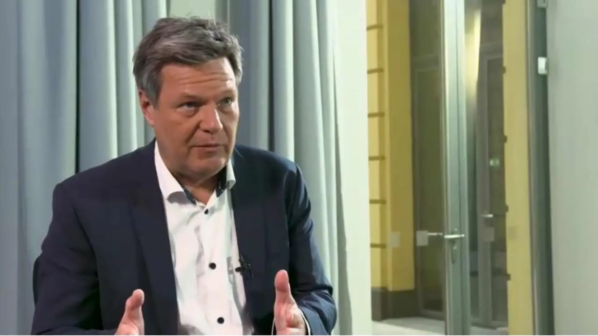 Wirtschaftsminister Robert Habeck (Grüne) im RTL/ntv "Klima Update Spezial"
