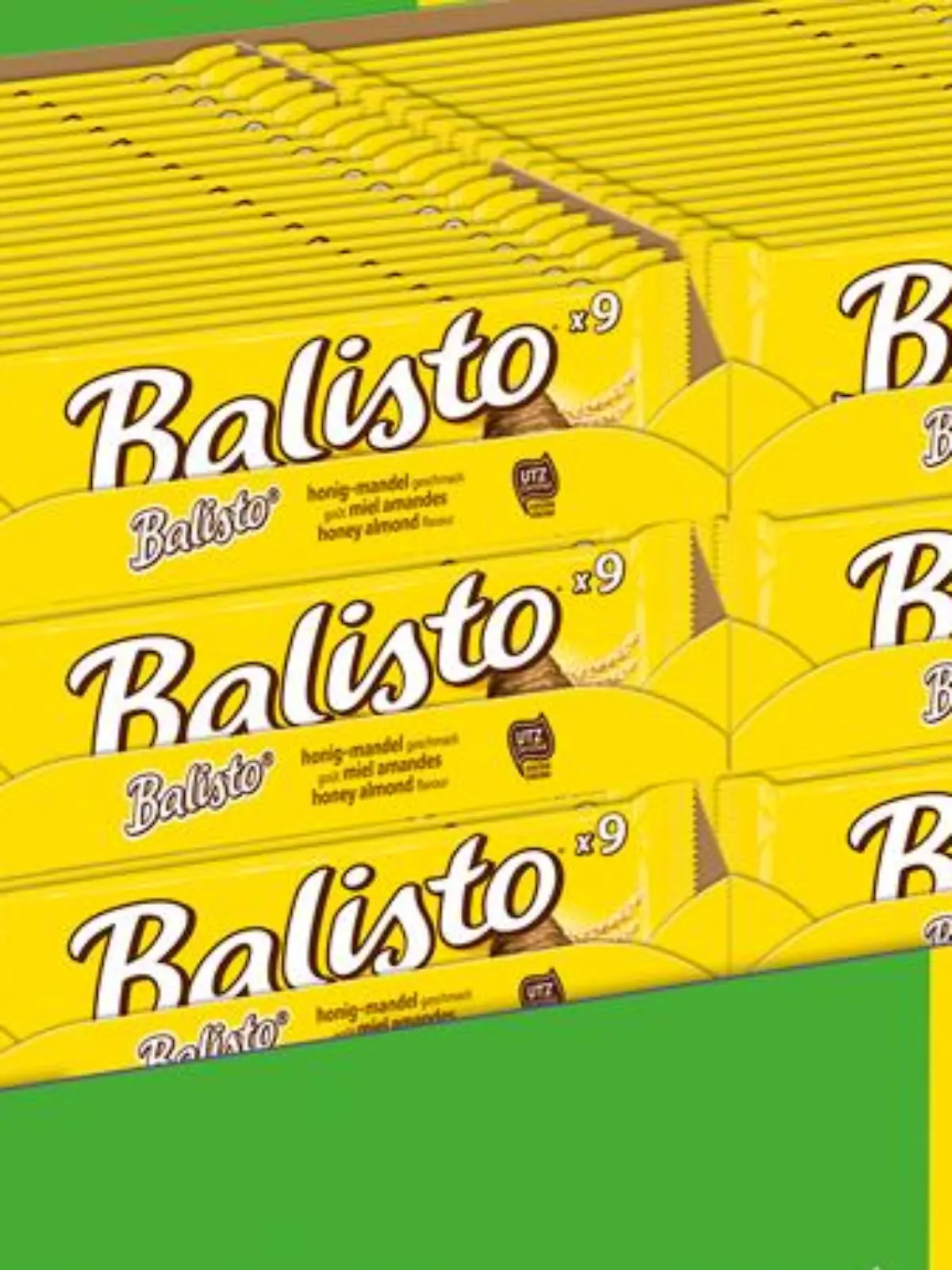 Umweltfreundlich und nachhaltig: Die Honig-Mandel-Variante von Balisto bekommt testweise eine neue Verpackung. (Quelle: Mars Wrigley).