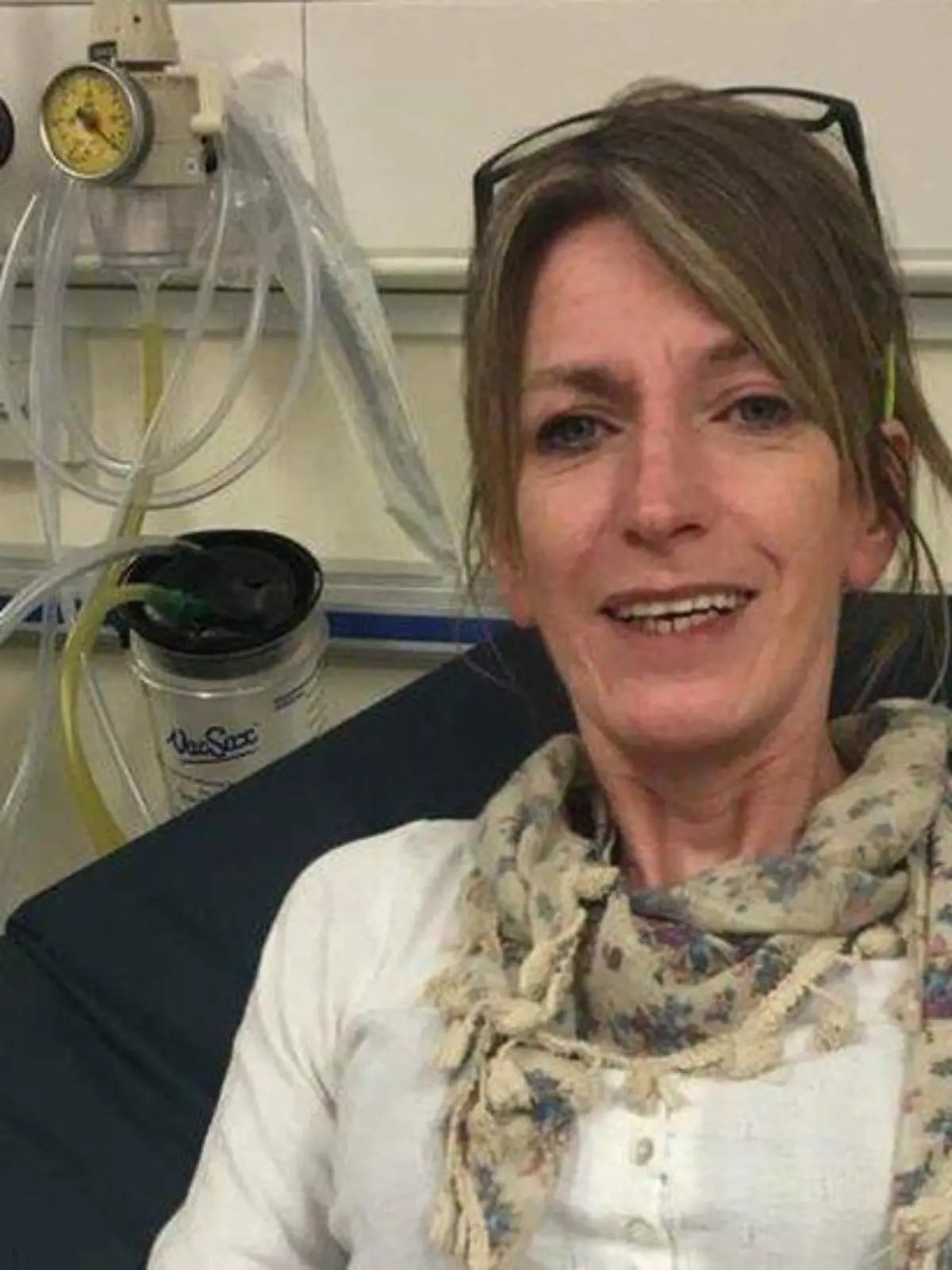 Janice Johnston im Krankenhaus