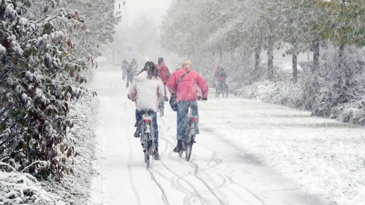 So kommen Fahrradfahrer unfallfrei durch den Winter