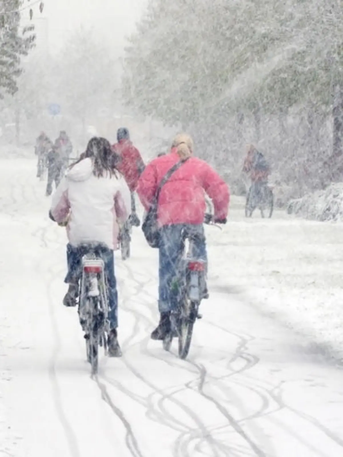 So kommen Fahrradfahrer unfallfrei durch den Winter