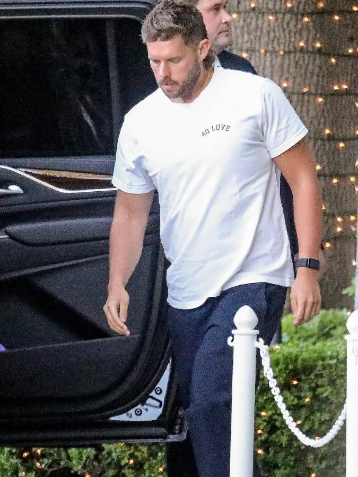 Christopher Shriver beim Verlassen eines Fitnessstudios in Los Angeles - und das fitter denn je.