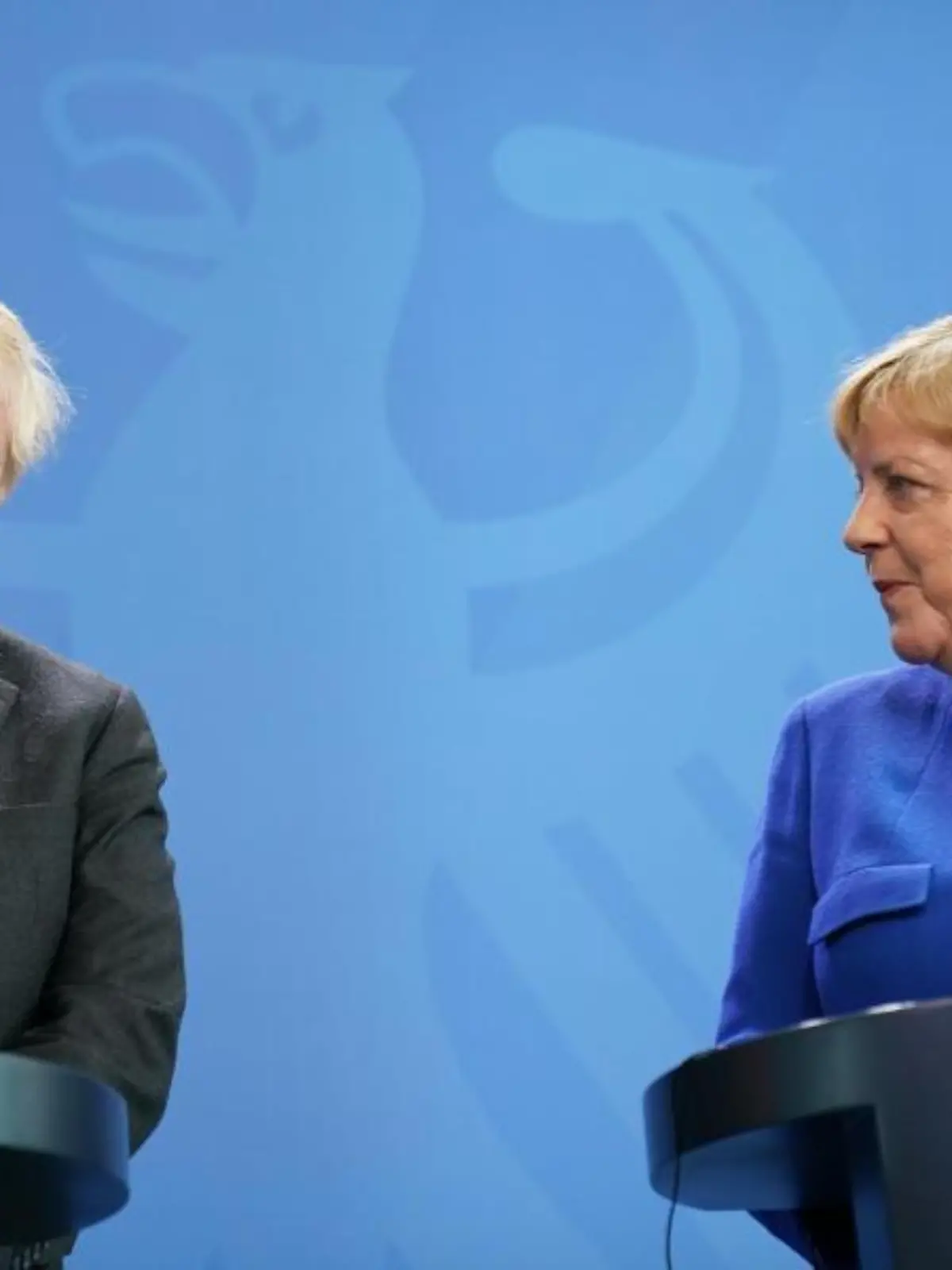 Britischer Premierminister Boris Johnson in Berlin
