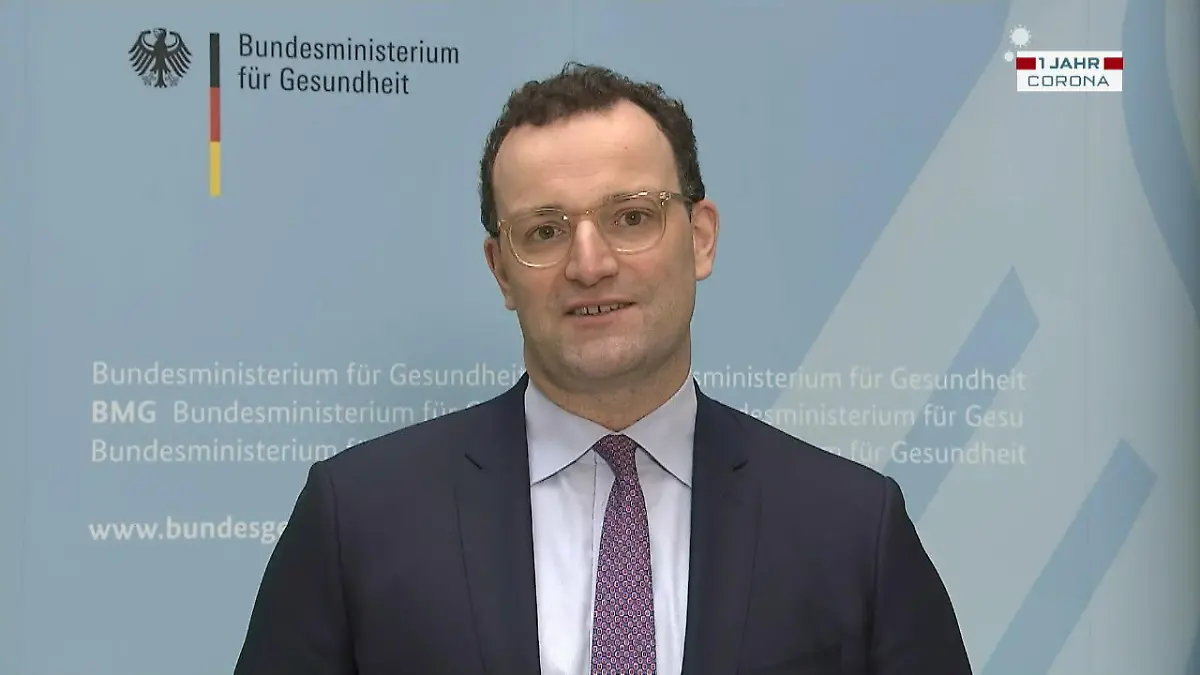 Jens Spahn im Exklusiv-Interview mit RTL 1 Jahr Corona: