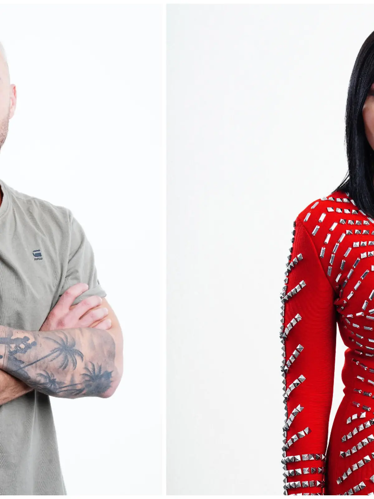 Filip Pavlovi? und Djamila Rowe