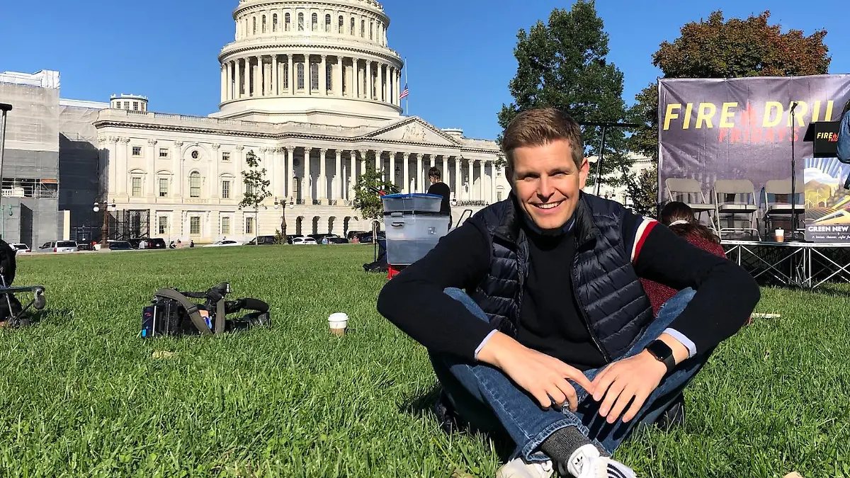 Dominik Maur, RTL-Reporter hier in Washington D.C.