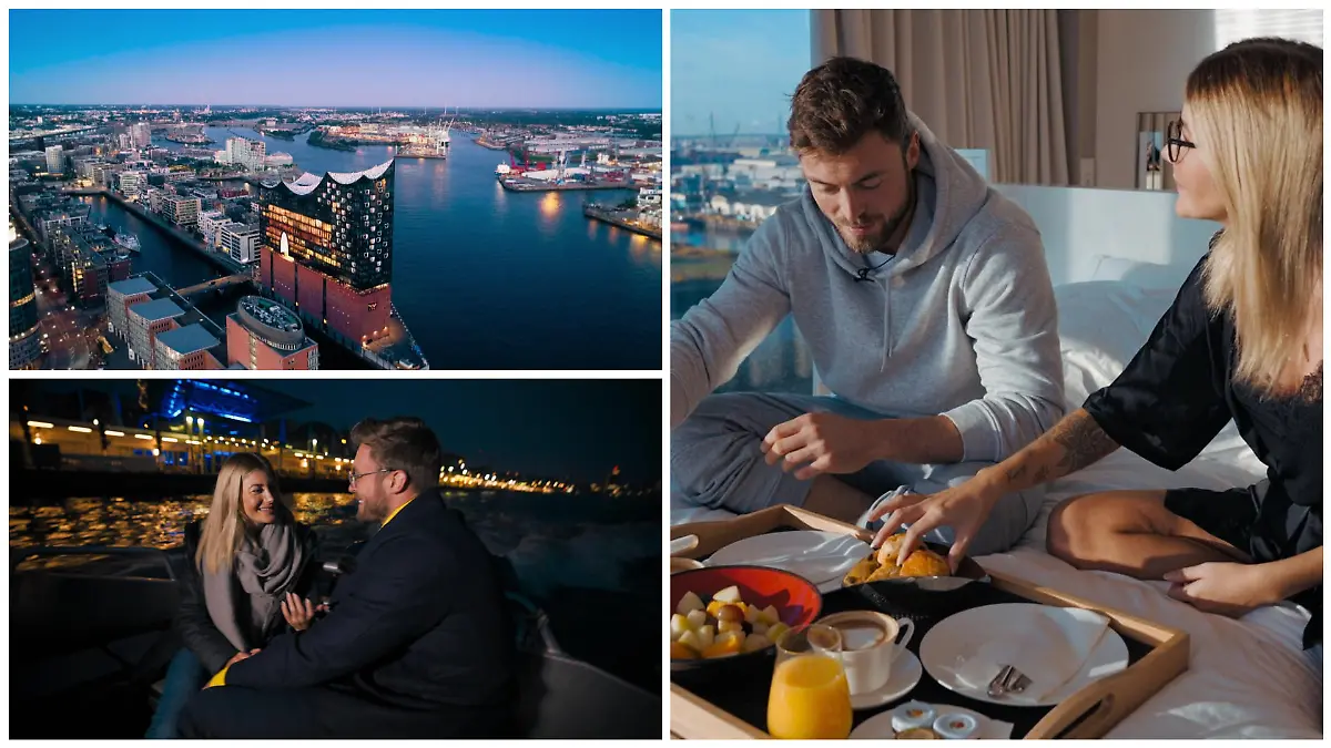 Niko und Stephie haben ein Einzeldate mit vielen Highlights in Hamburg