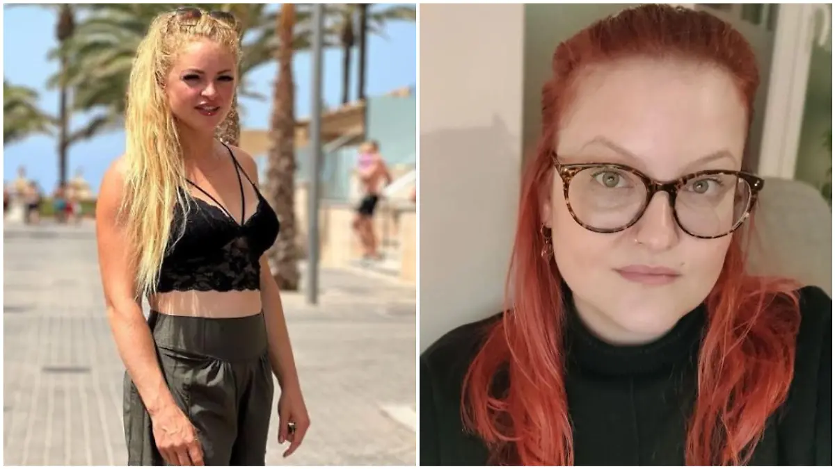 Schauspielerin Josephine Welsch (links) und Autorin Beatrice Frasl (rechts)