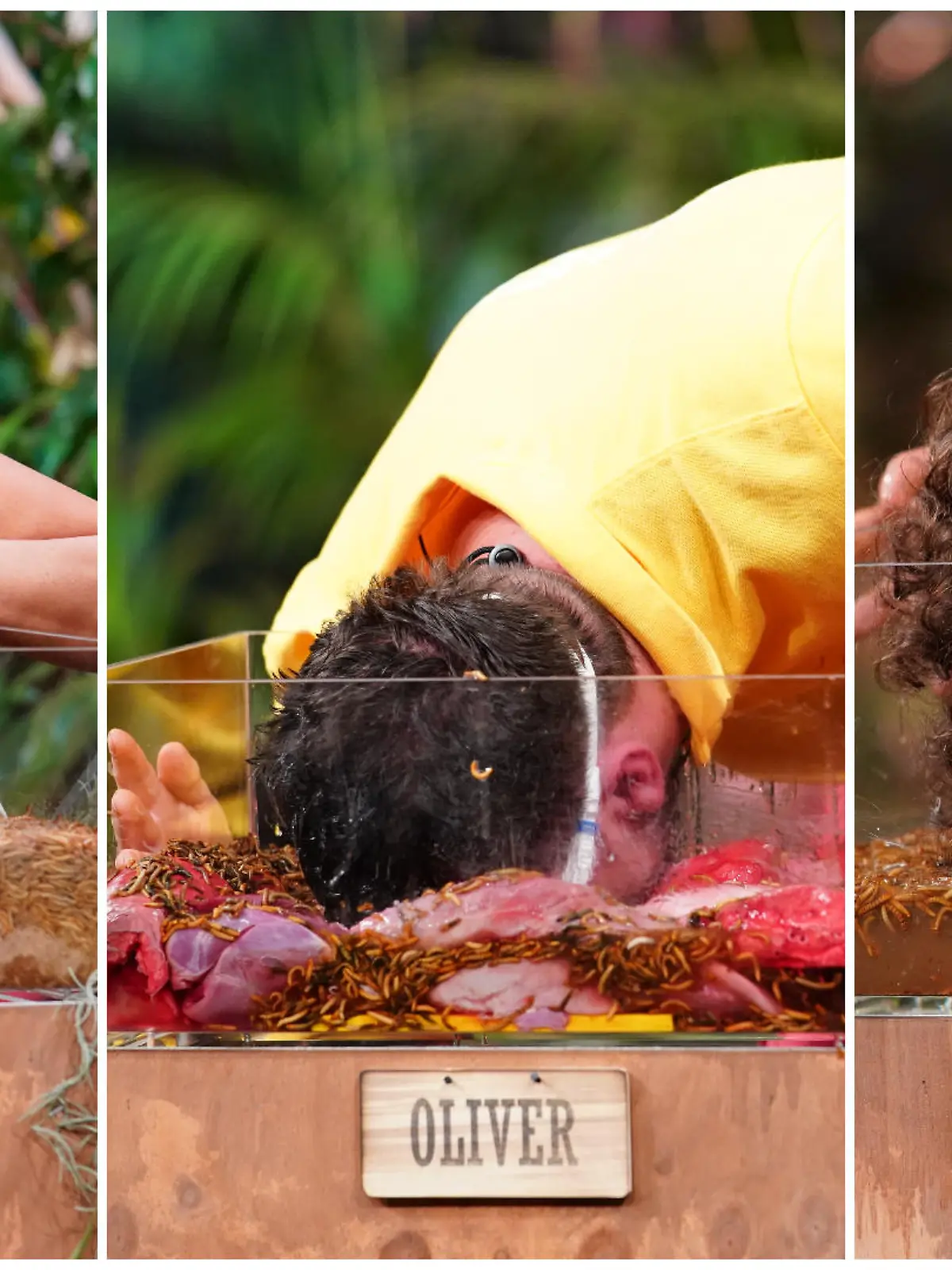 Christina, Oliver und Sam bei ihrer dritten und letzten Prüfung