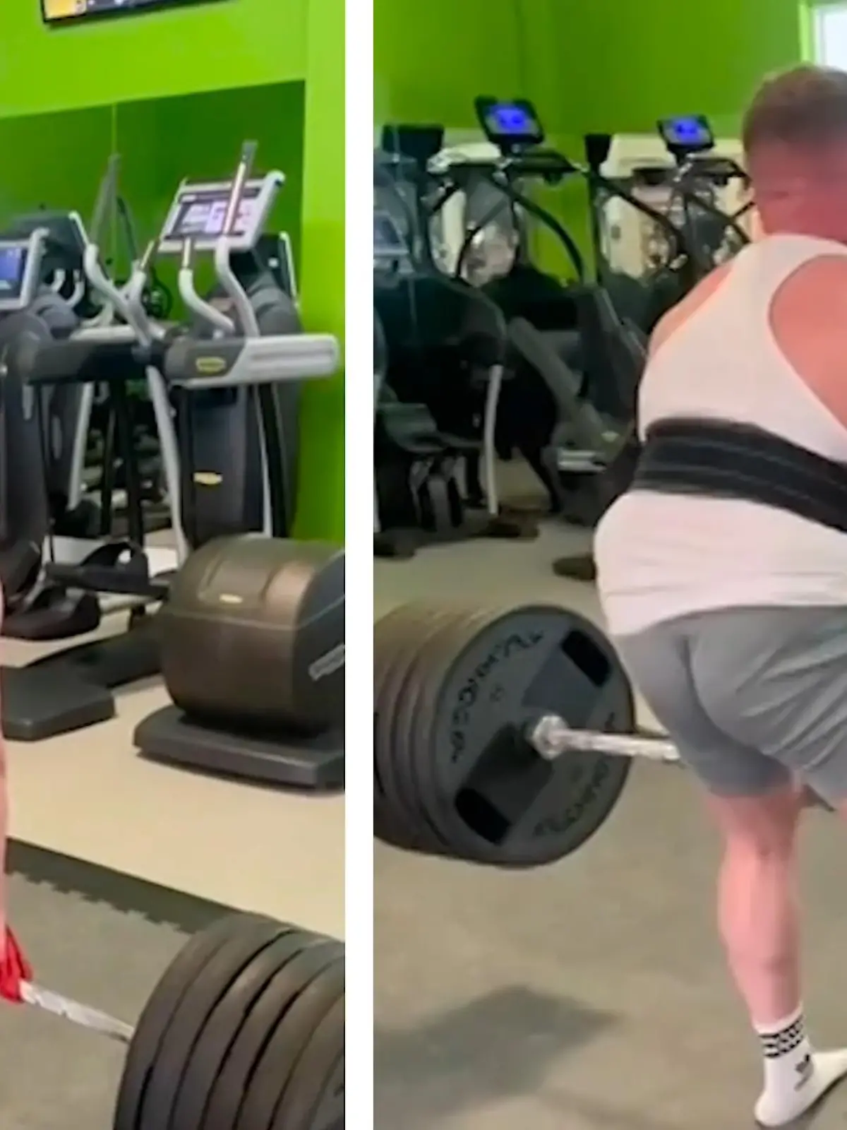 Konkurrenz für Nicki Minaj? Finanzberater Michal Biesek (26) aus Schottland stellt beim Sport unfreiwillig seine Twerking-Skills unter Beweis - im Video.