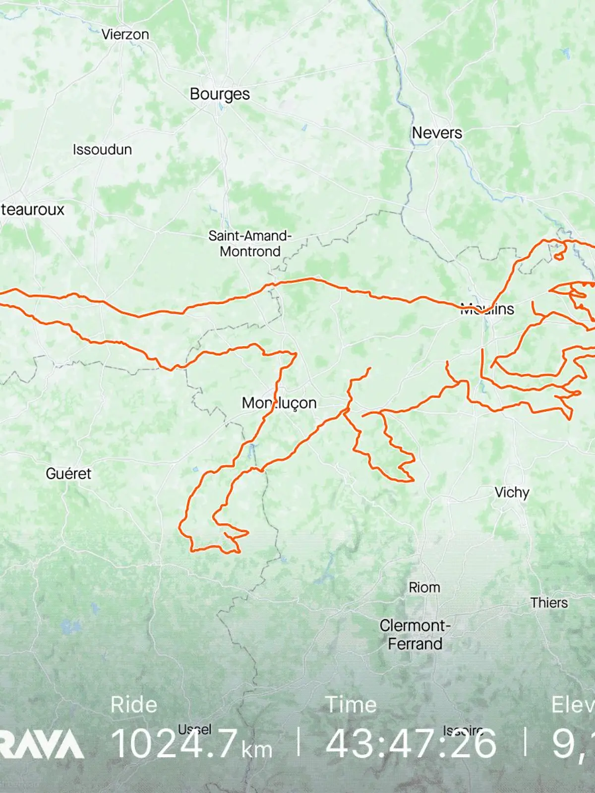 Fünf Radfahrer zeichnen mit Tracking-App das Bild eines Dinosauriers und erzielen damit einen Weltrekord.