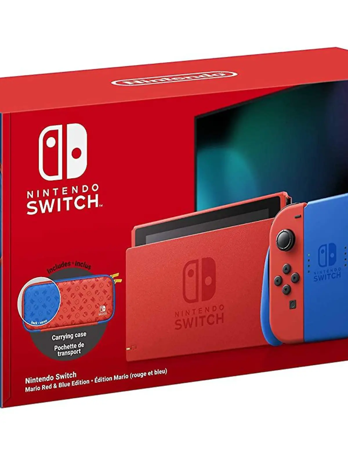 Nintendo Switch Mario Red & Blue Edition