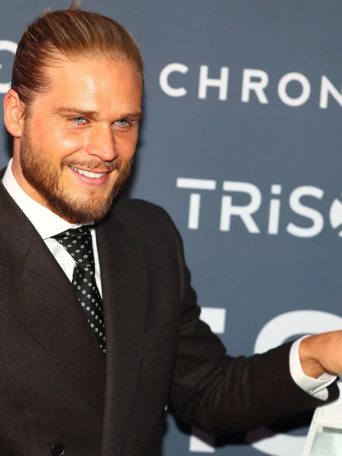 Köln, Deutschland, 19. April 2023: Rurik Gislason bei der Eröffnung von 'Trisor' in Köln. .
Foto: Ant Palmer / action press
 / 190423

***Celebrities at the opening of von Trisor (supplier of safe deposit boxes) in Cologne GERMANY 04/19/23***