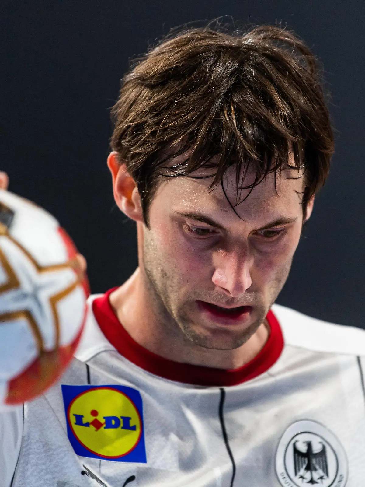  210119 Uwe Gensheimer of Germany during the 2021 IHF World Handball Championship match between Germany and Hungary on January 19, 2021 in Giza. Photo: Mathias Bergeld / BILDBYRAN / COP 200 / MB0095 handball handboll handball germany tyskland ungern hungary bbeng vm handball-vm handbolls-vm ihf handball World Championship, WM, Weltmeisterschaft world handball championship 2021 world championship 2021 *** 210119 Uwe Gensheimer of Germany during the 2021 IHF World Handball Championship match between Germany and Hungary on January 19, 2021 in Giza Photo Mathias Bergeld BILDBYRAN COP 200 MB0095 handball handboll handball germany germany ungern hungary bbeng vm handball vm handbolls vm ihf handball world championship world handball championship 2021 world championship 2021, PUBLICATIONxNOTxINxSWExNORxAUT Copyright: MATHIASxBERGELD BB210119MB024