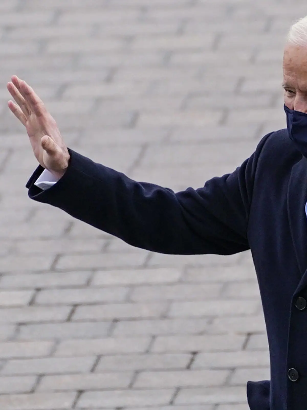  President Joe Biden departs on the east steps to the U.S. Capitol after the inauguration of President Joe Biden as the 46th President of the United States in Washington, DC on Wednesday, January 20, 2021. Pool PUBLICATIONxINxGERxSUIxAUTxHUNxONLY WAX20210120833 MelinaxMara