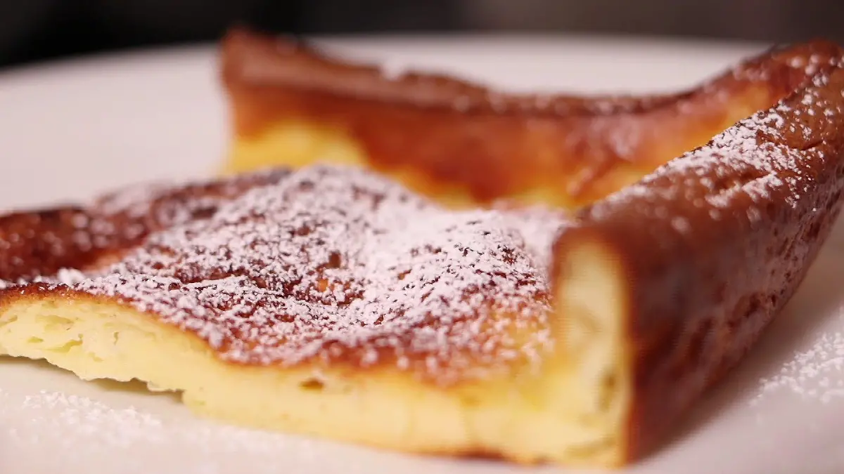 Pfannkuchen aus dem Ofen