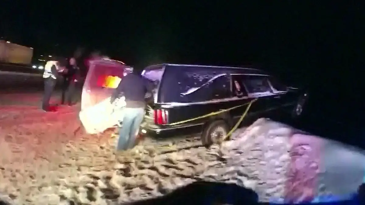 Toter rettet Leichenwagen-Fahrer Leben Colorado