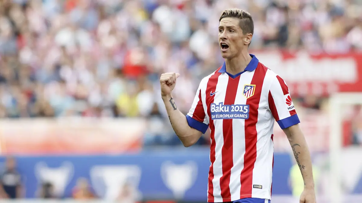 - Madrid, Spain - SPAIN, Madrid:Atletico de Madrid s Spanish forward Fernando Torres during the Spanish League 2014/15 match between Atletico de Madrid and Athletic de Bilbao, at Vicente Calderon Stadium in Madrid on May 2, 2015. Spanish League 2014/15: Atletico de Madrid vs Athletic Club de Bilbao PUBLICATIONxINxGERxSUIxAUTxONLY - ZUMAn230
Madrid Spain Spain Madrid Atletico de Madrid s Spanish Forward Fernando Torres during The Spanish League 2014 15 Match between Atletico de Madrid and Athletic de Bilbao AT Vicente Calderon Stage in Madrid ON May 2 2015 Spanish League 2014 15 Atletico de Madrid vs Athletic Club de Bilbao PUBLICATIONxINxGERxSUIxAUTxONLY ZUMAn230