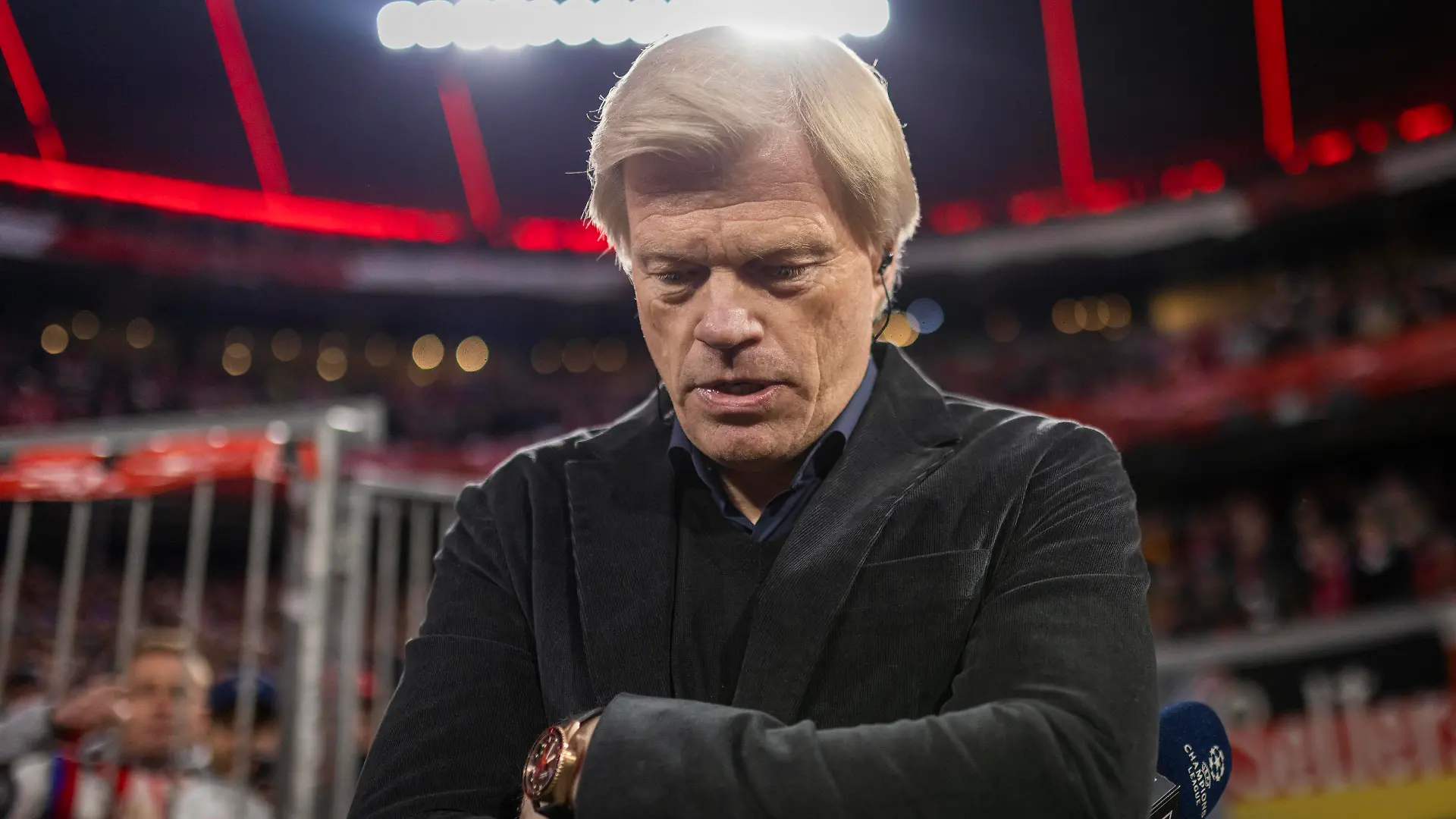Munic, Germany. 19th Apr, 2023. Manager Oliver Kahn Muenchen FC Bayern München - Manchester City UEFA Champions League 19.04.2023 *** Munic, Germany 19th Apr, 2023 Manager Oliver Kahn Muenchen FC Bayern Munich Manchester City UEFA Champions League 19 04 2023