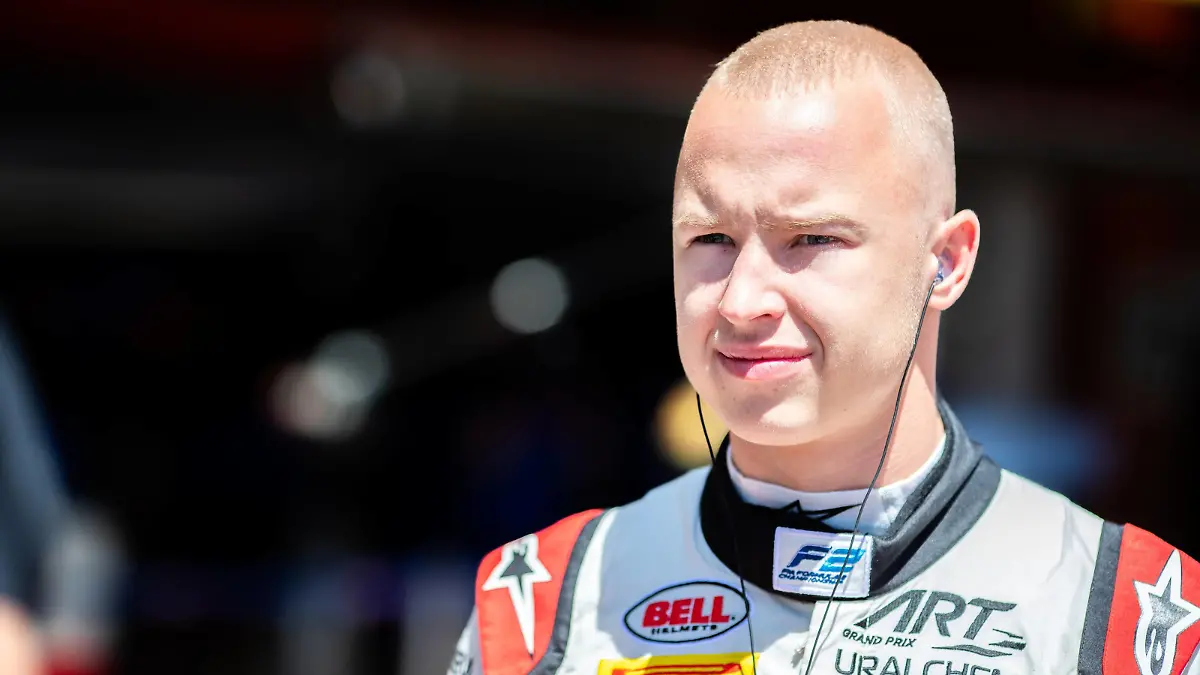 2019 Barcelona CIRCUIT DE BARCELONA-CATALUNYA, SPAIN - MAY 10: Nikita Mazepin RUS, ART Grand Prix during the Barcelona at Circuit de Barcelona-Catalunya on May 10, 2019 in Circuit de Barcelona-Catalunya, Spain. Photo by Joe Portlock / LAT Images Images PUBLICATIONxINxGERxSUIxAUTxHUNxONLY _R3I0023