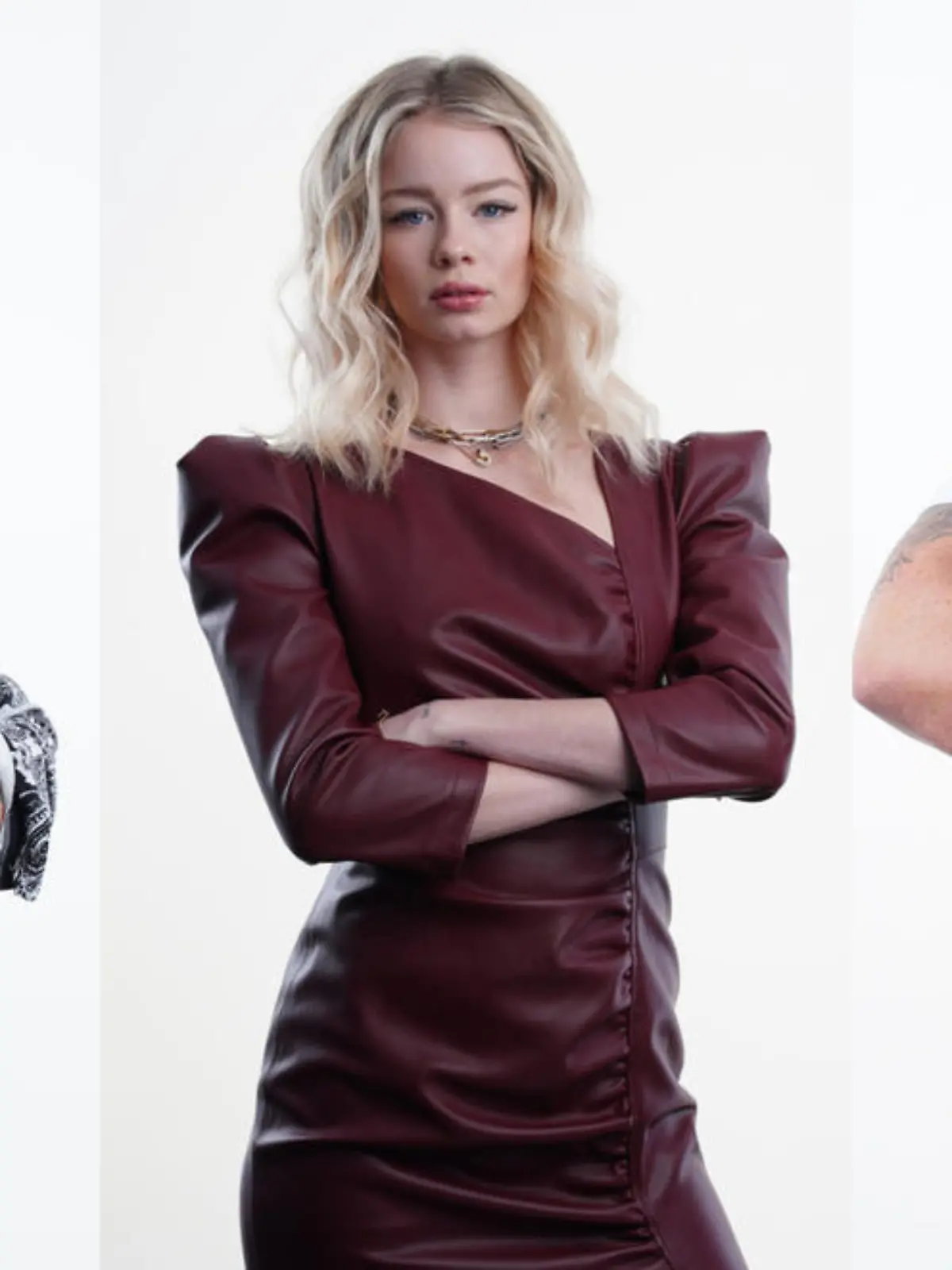 Mike Heiter (28) , Zoe Saip (21) und Frank Fussbroich (52)
