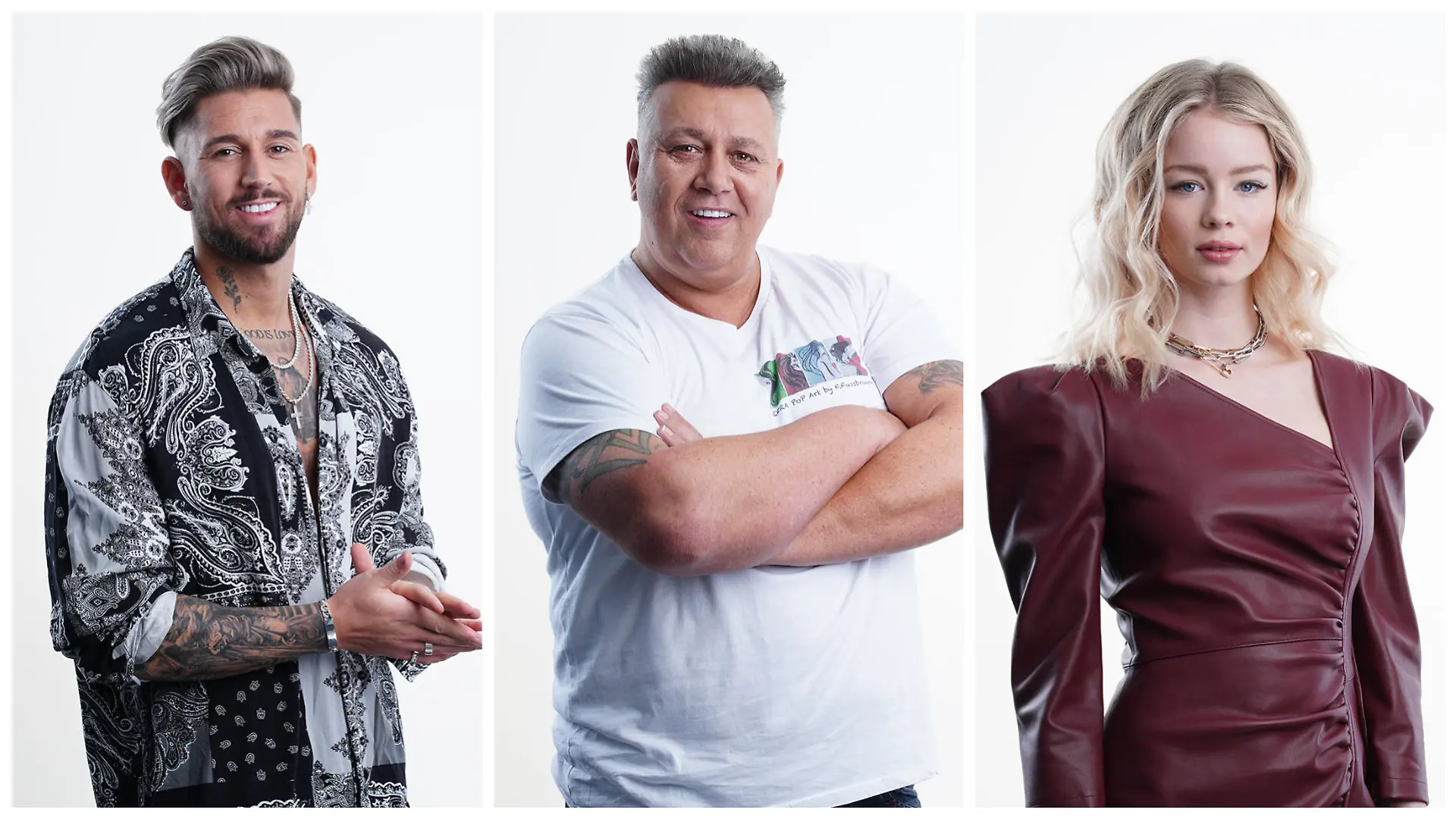 Gruppe 1: Mike Heiter, Frank Fussbroich und Zoe Saip