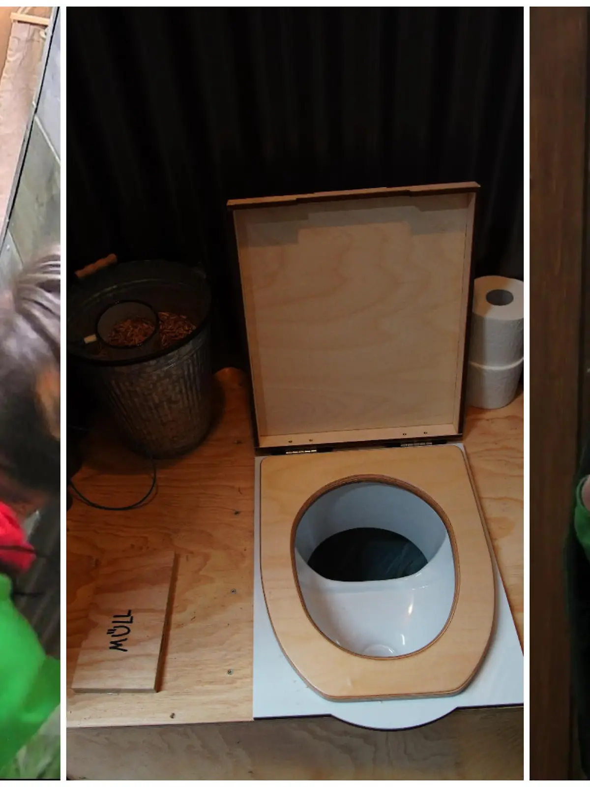 Ekel vor dem Klo im Dschungel-Tiny-House