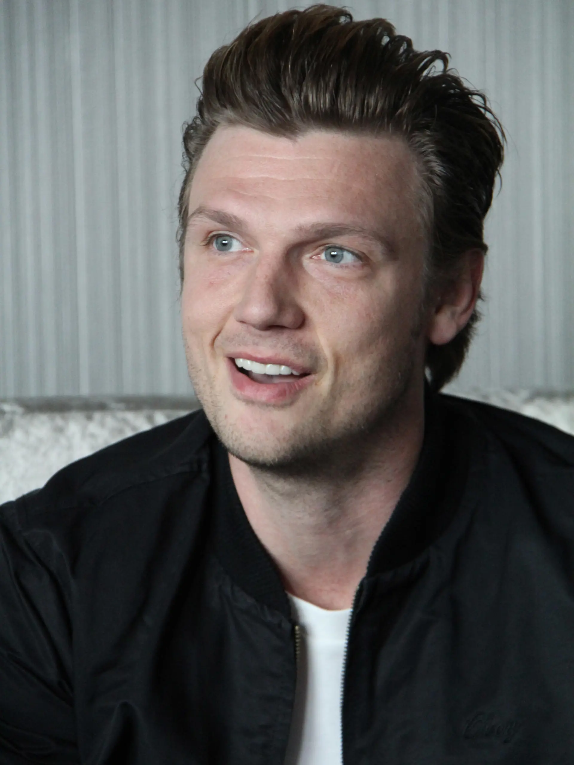 Image #: 34615384    Nick Carter at a Press Conference for 'Backstreet Boys: Show 'Em What You're Made Of' held at W Hollywood Hotel in Hollywood, California on January 29, 2015.   Ai Wire/Izumi Hasegawa /Landov Keine Weitergabe an Drittverwerter.