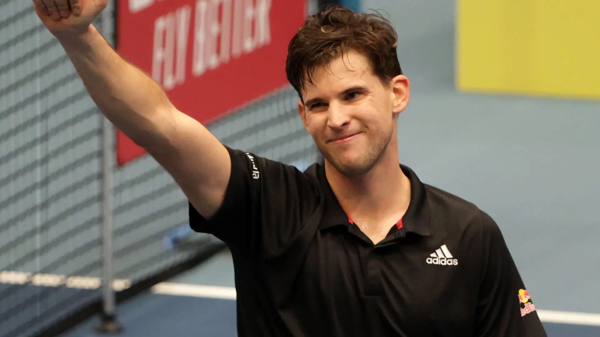 TENNIS - ATP, Tennis Herren Erste Bank Open VIENNA,AUSTRIA,29.OCT.20 - TENNIS - ATP World Tour, Erste Bank Open. Image shows the rejoicing of Dominic Thiem AUT. PUBLICATIONxINxGERxHUNxONLY GEPAxpictures/xWalterxLuger 