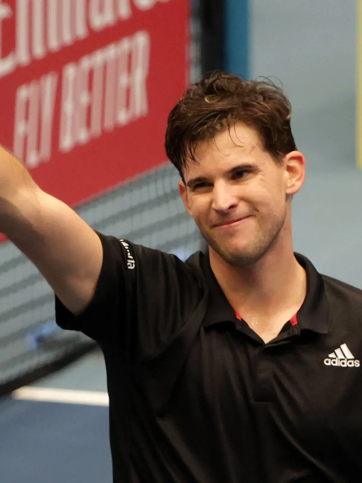 TENNIS - ATP, Tennis Herren Erste Bank Open VIENNA,AUSTRIA,29.OCT.20 - TENNIS - ATP World Tour, Erste Bank Open. Image shows the rejoicing of Dominic Thiem AUT. PUBLICATIONxINxGERxHUNxONLY GEPAxpictures/xWalterxLuger 