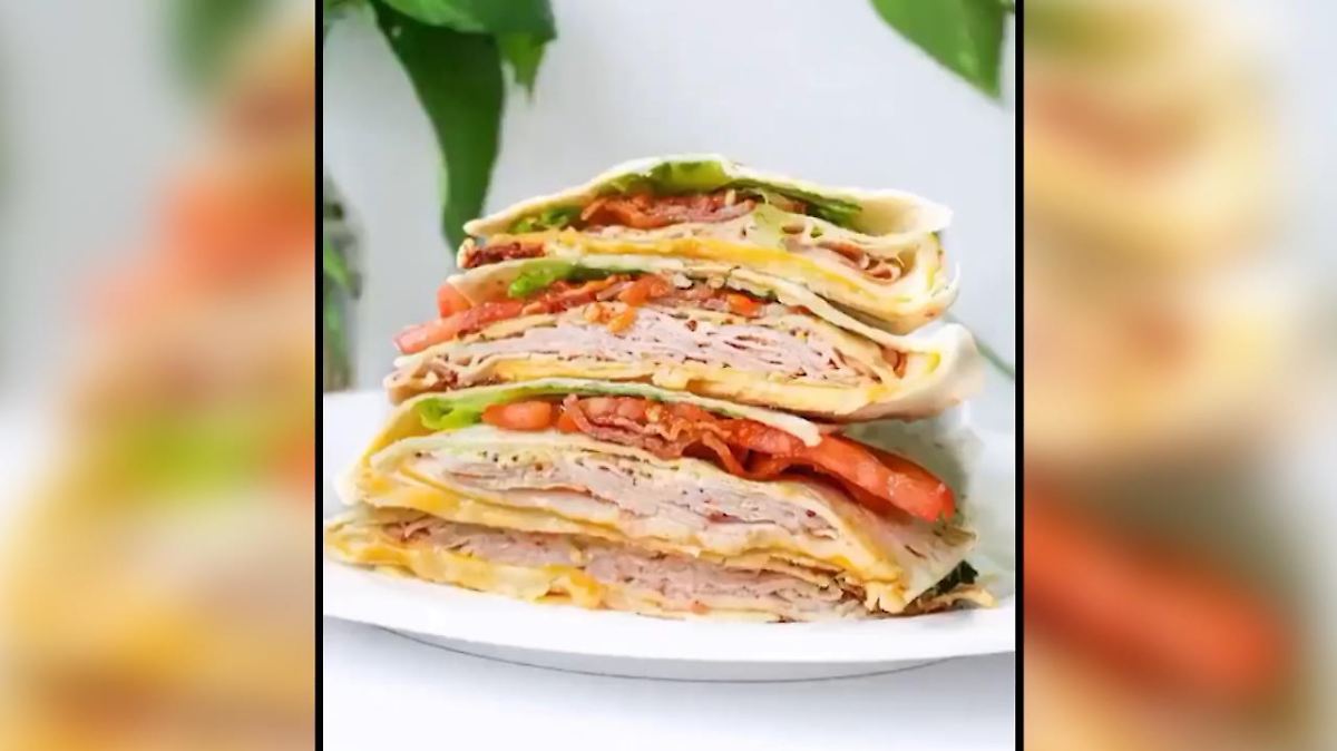 Im Kontaktgrill Diese TortillaWrapIdee ist genial einfach und