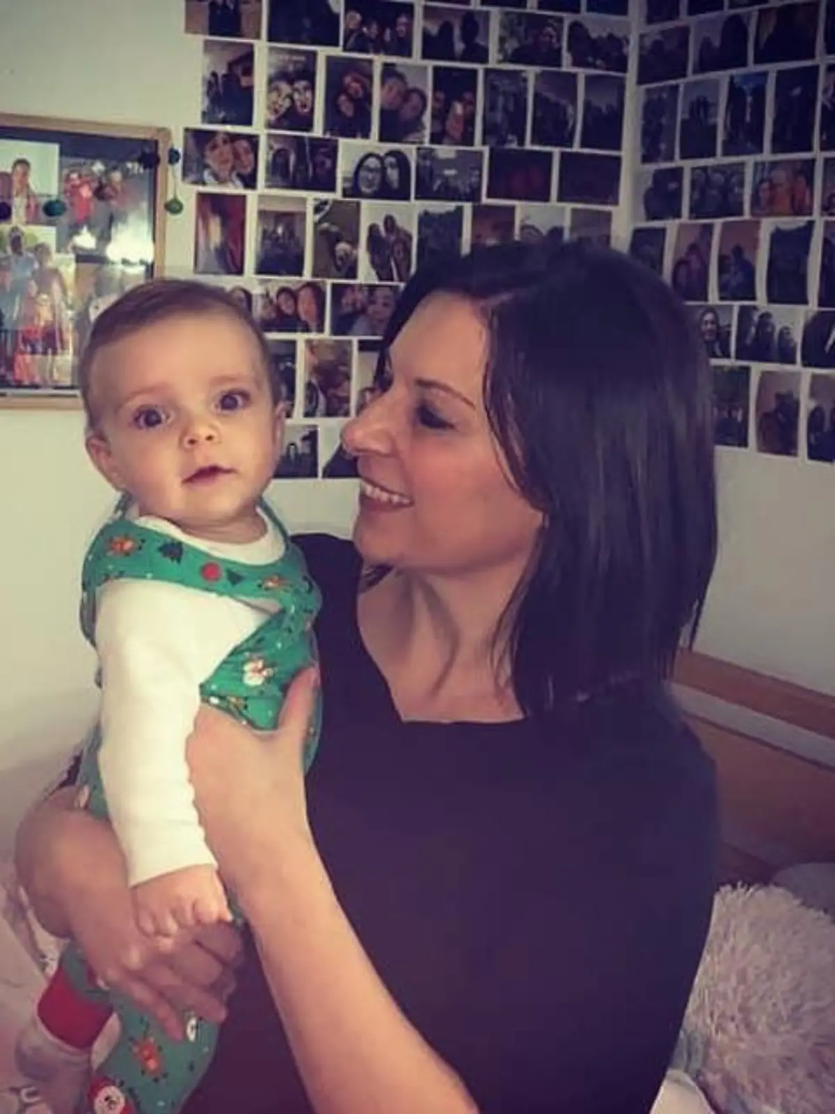 Jack mit seiner Mutter Bonny Saunders
