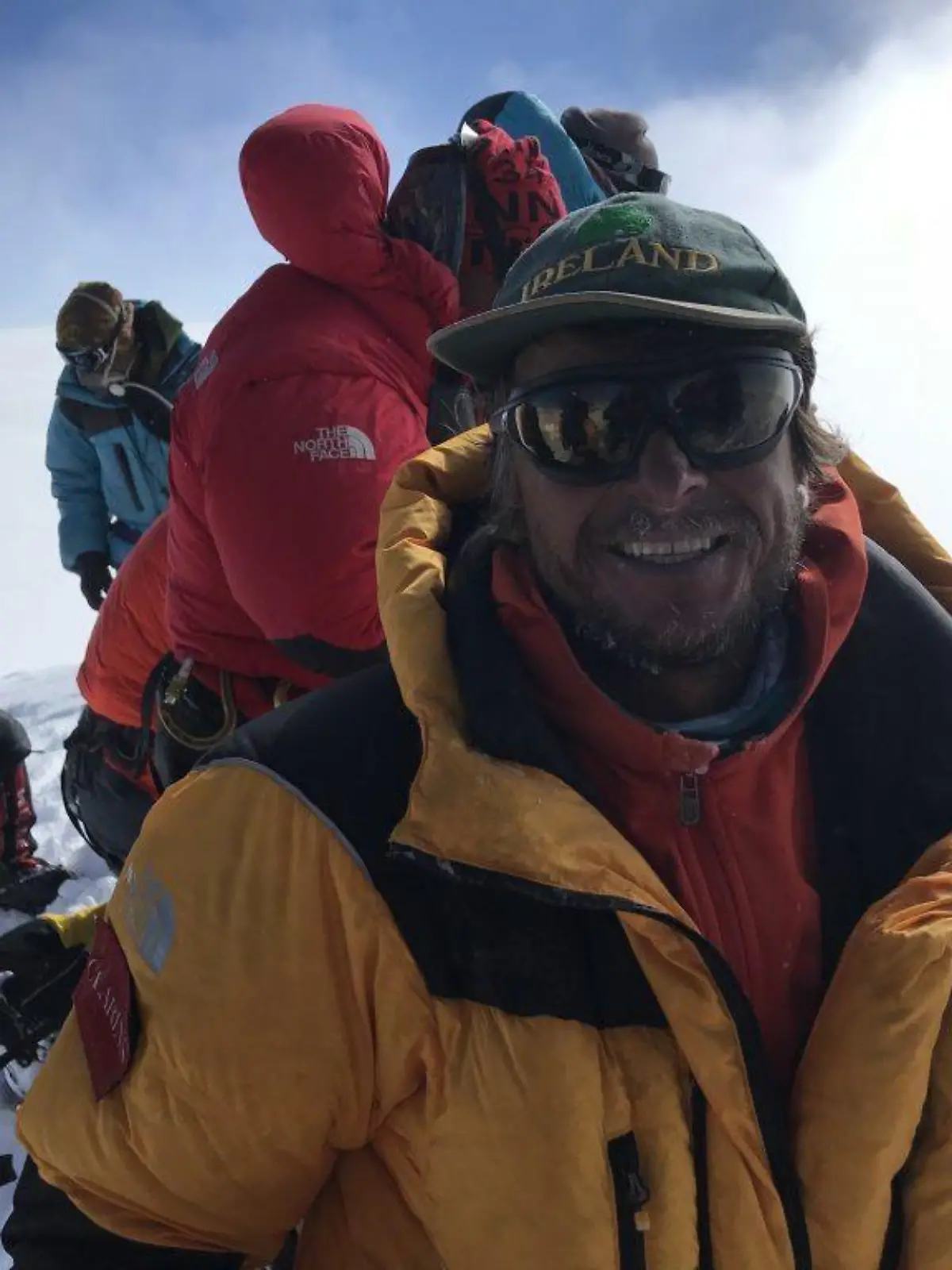 Hanna auf dem Gipfel des K2.