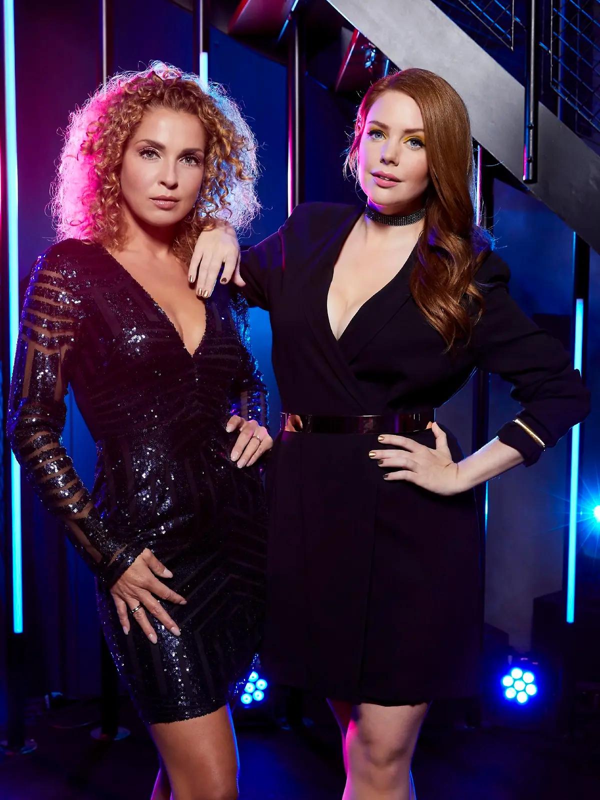 Maria Wedig (l.), Olivia Marei