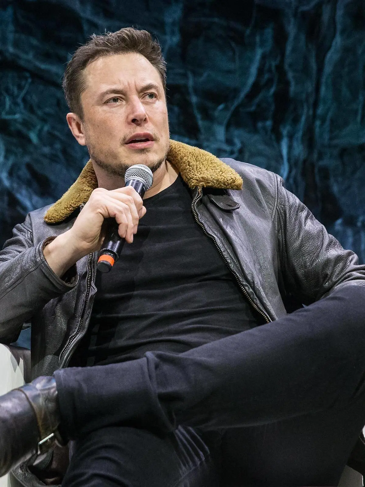  April 29, 2020, Austin, TX, USA: Elon Musk, CEO of SpaceX and Tesla, speaks during a South by Southwest 2018 session in Austin. Austin USA - ZUMAm67_ 20200429_zaf_m67_017 Copyright: xSuzannexCordeirox
