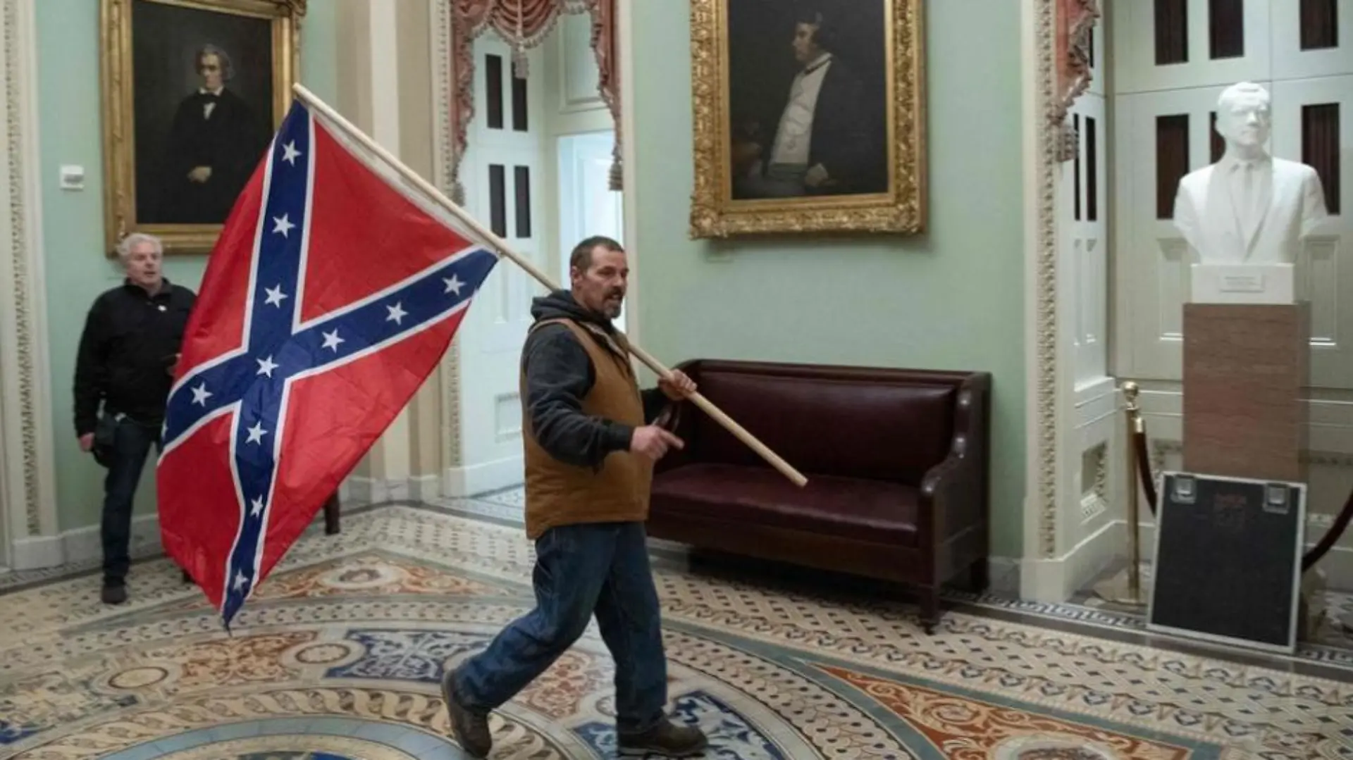 Sturm auf das Kapitol in Washington.
