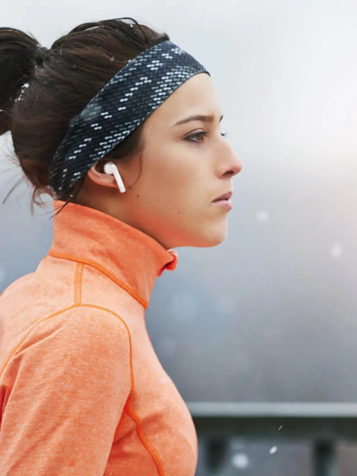 Jogging-Kleidung im Winter