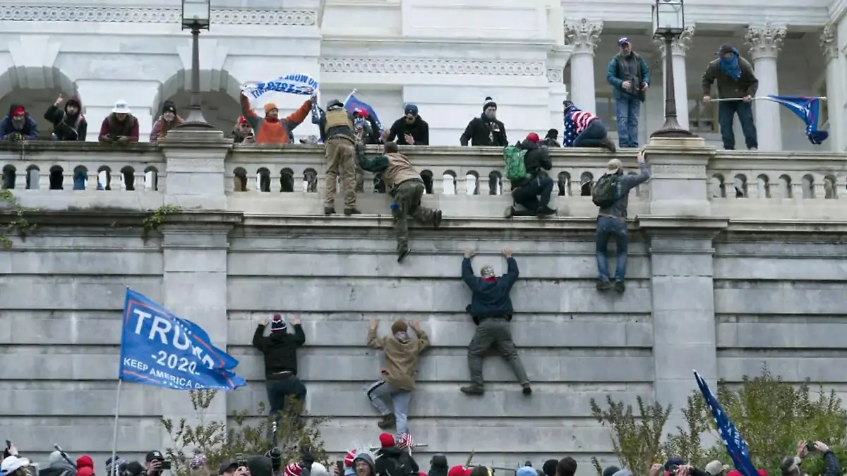 Hier gerät die Lage außer Kontrolle - eine Zusammenfassung Kapitol-Sturm in Washington
