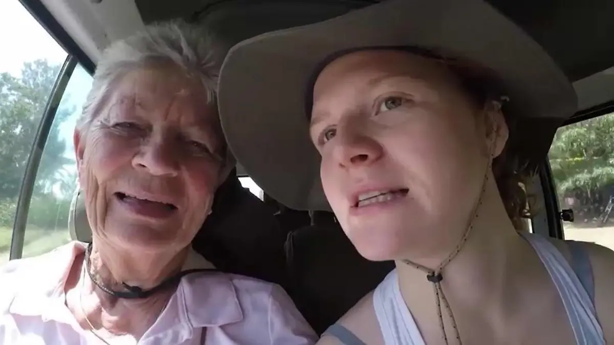Maria und Kaya auf ihrer Reise