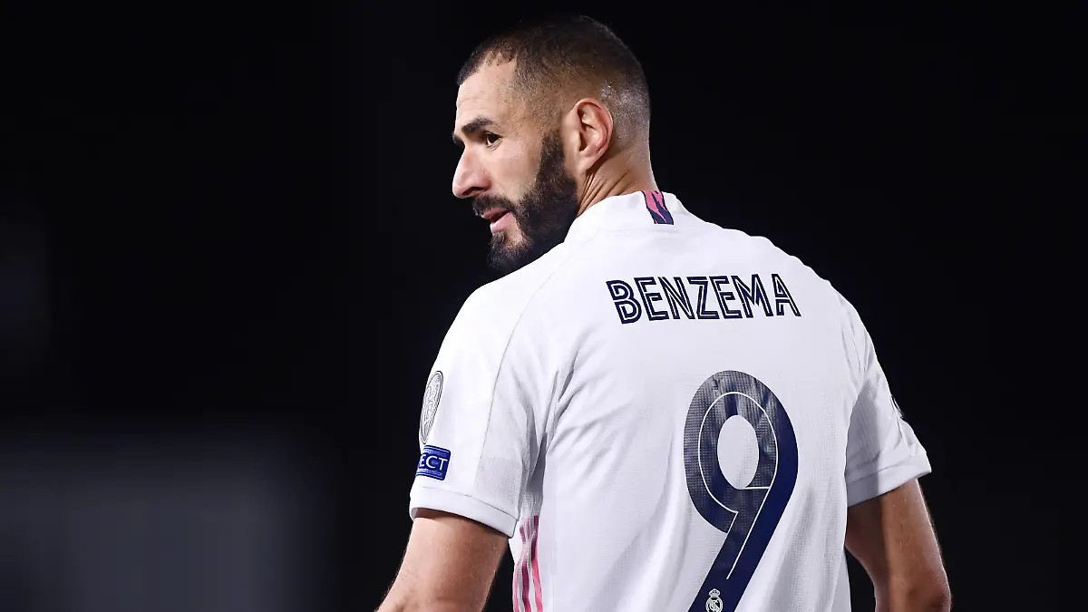  Madrid Spagna 03/11/2020 - Champions League / Real Madrid-Inter / foto Image nella foto: Karim Benzema PUBLICATIONxNOTxINxITA