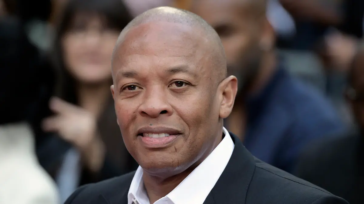 FILE - Dr. Dre attends a hand and footprint ceremony honoring Quincy Jones on Nov. 27, 2018, in Los Angeles. In a social media post late Tuesday, Jan. 5, 2021, Dr. Dre said he will be “back home soon” after the music mogul received medical treatment at a Los Angeles hospital for a reported brain aneurysm. (Photo by Richard Shotwell/Invision/AP, File)