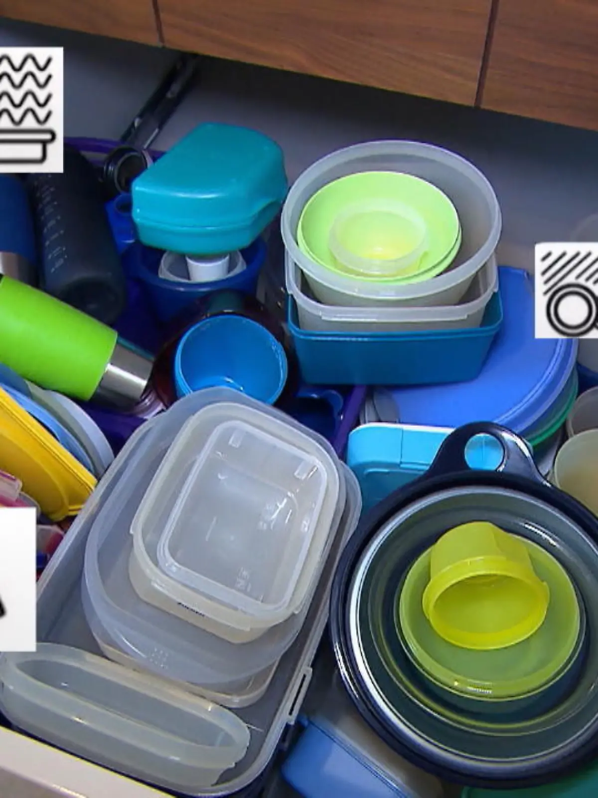 Für die meisten Menschen sehen die Warnhinweise auf Tupperware aus wie Hieroglyphen - bis sie dieses Video gesehen haben!