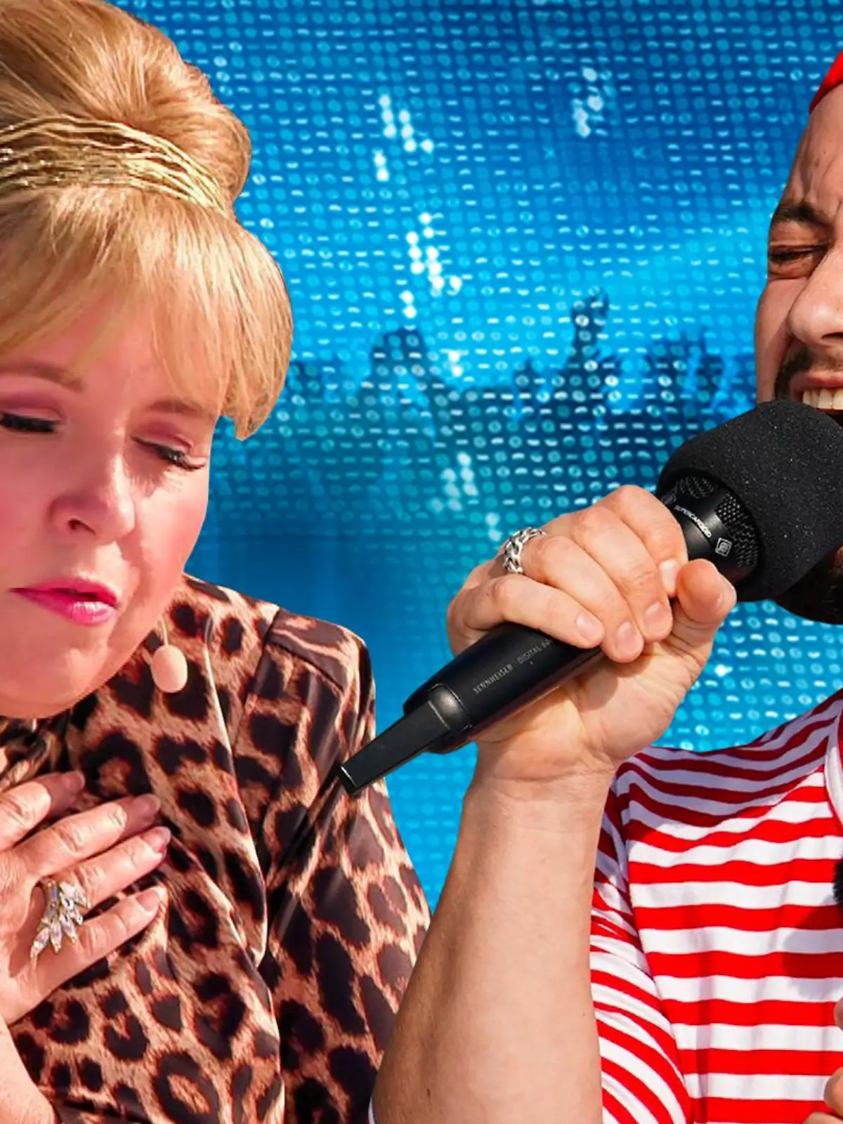 DSDS-Jurorin Maite Kelly ist tief bewegt beim Casting-Auftritt von DSDS-Kandidat Stanislav Surins bei "Deutschland sucht den Superstar" 2021.
