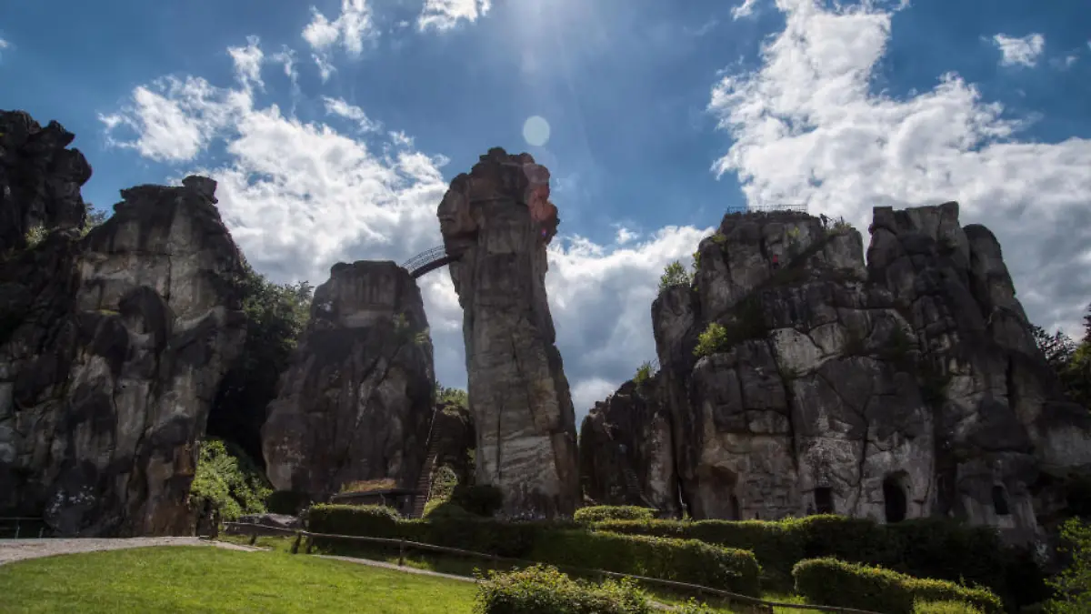 Natur- und Kulturdenkmal Externsteine im Teutoburger Wald