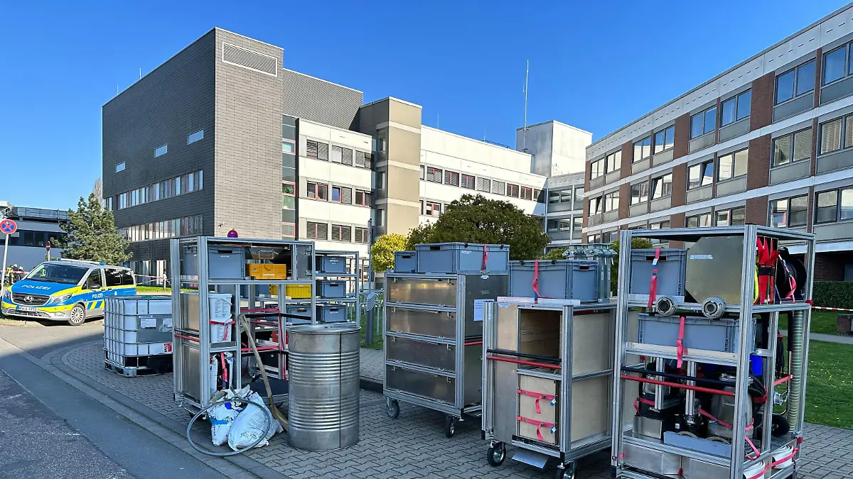 Gift-Alarm in Krankenhaus in Geldern