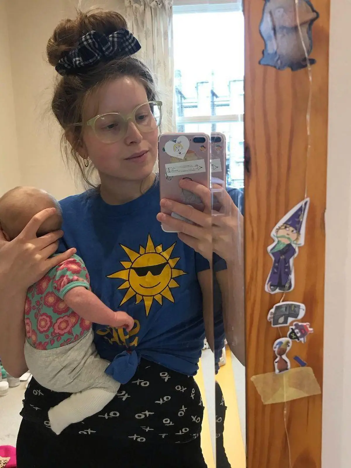 Jessie Cave: Ihr Baby Abraham hat sich mit dem Coronavirus infiziert.