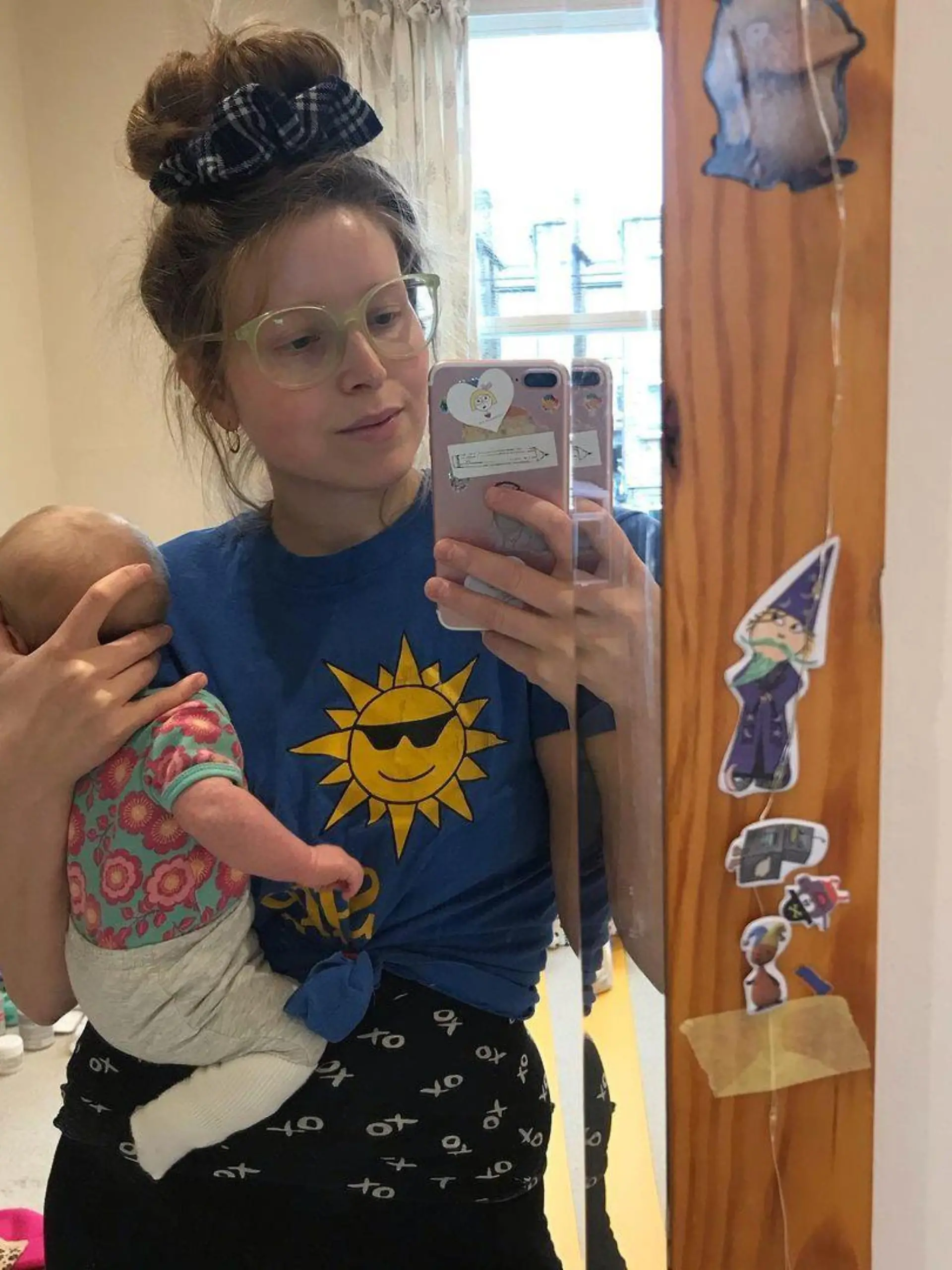 Jessie Cave: Ihr Baby Abraham hat sich mit dem Coronavirus infiziert.