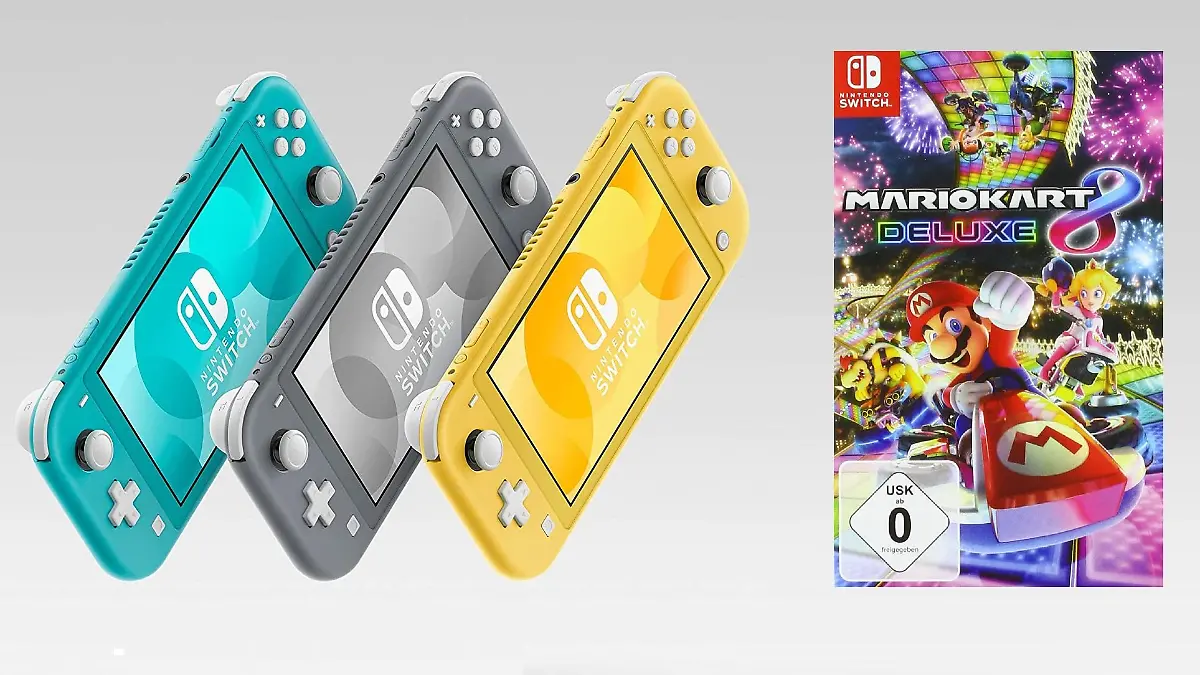 Switch Lite und "Mario Kart 8 Deluxe"