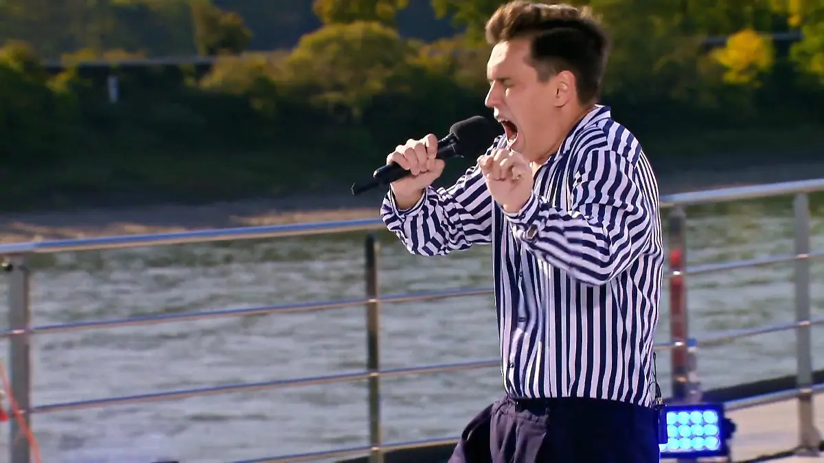 Dominic gibt vor der DSDS-Jury den King Louie Affengebrüll oder Glanzleistung?