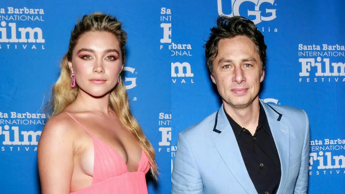 Zach Braff richtet romantische Worte an Freundin Florence Pugh
